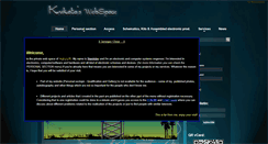 Desktop Screenshot of kukata86.com